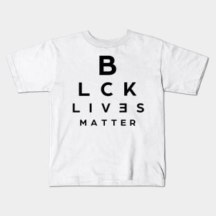 BLCK LVS MTTR can you read it Kids T-Shirt